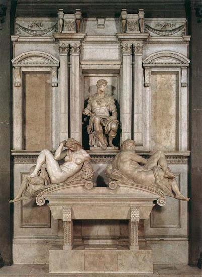 Michelangelo Buonarroti Tomb of Giuliano de' Medici China oil painting art